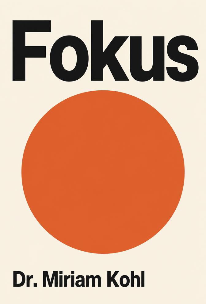 Cover: Fokus von Dr. Miriam Kohl